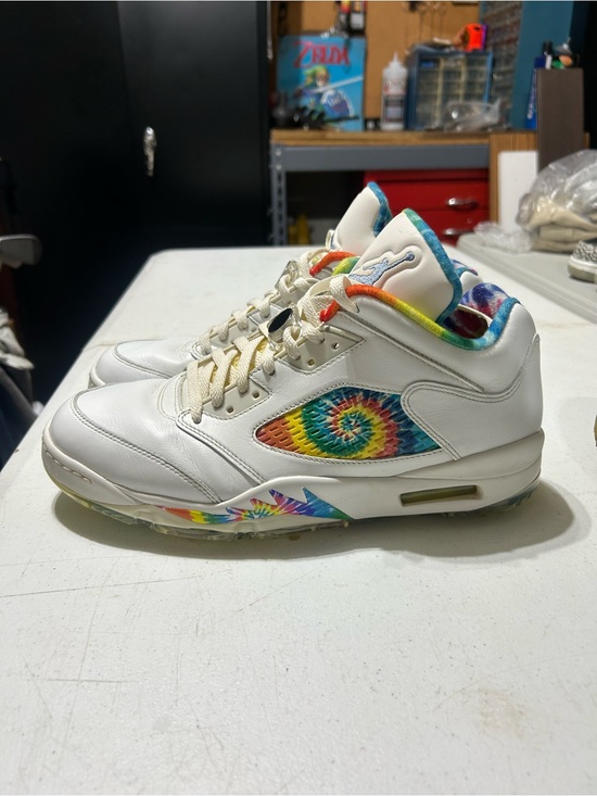 Jordan Other - Air Jordan 5 Retro Low G Tie-Dye New Rare OG Golf Shoes Mens 12M CW4205-100